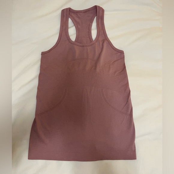 lululemon Swifty Tech Navy and Lilac Tank Tops - Picture 6 of 9